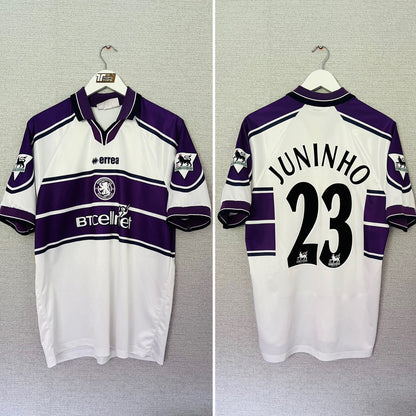 Middlesbrough away football shirt 1999/2000 Juninho Large