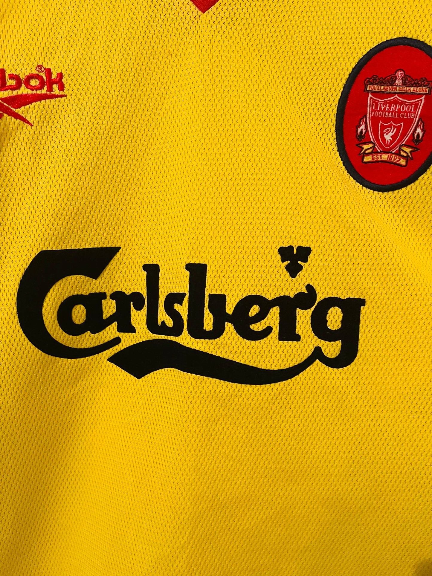 Liverpool away football shirt 1997/99 Berger Medium