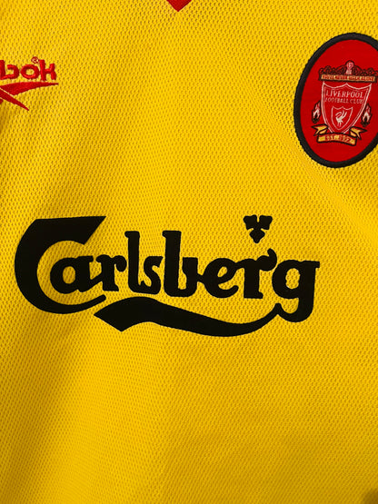 Liverpool away football shirt 1997/99 Berger Medium