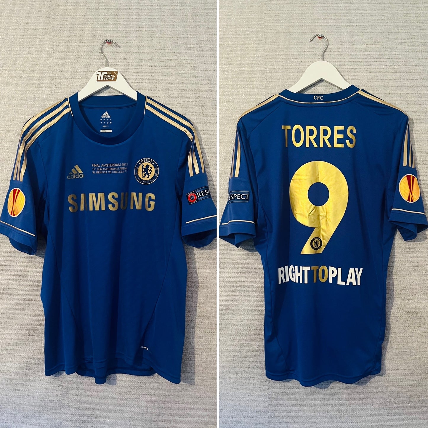 Chelsea home football shirt 2012/13 Torres Large