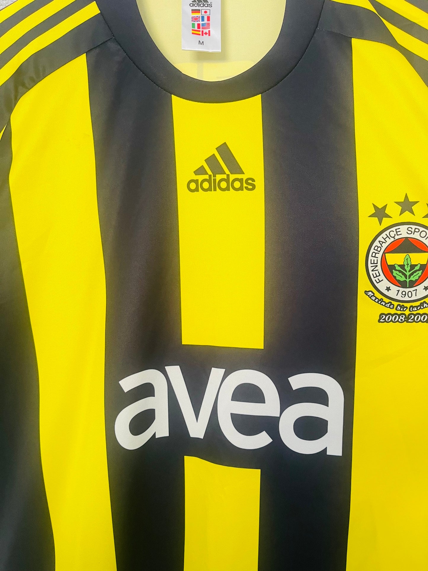 Fenerbahce home football shirt 2008/09 R. Carlos medium