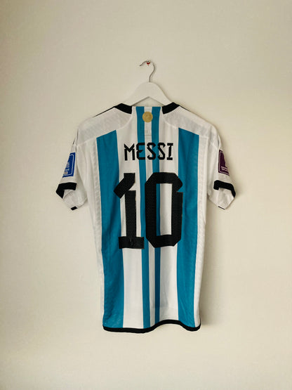 Argentina home football shirt heat rdy Messi 2022