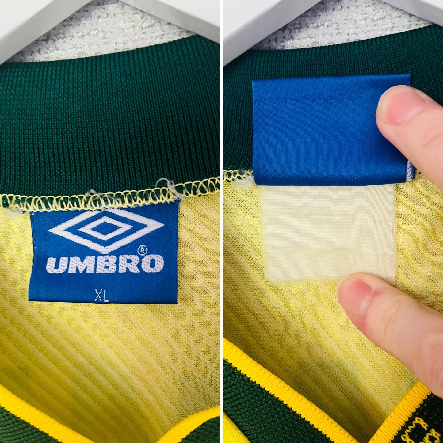 Brazil home football shirt
1994/95 Ronaldo XL
