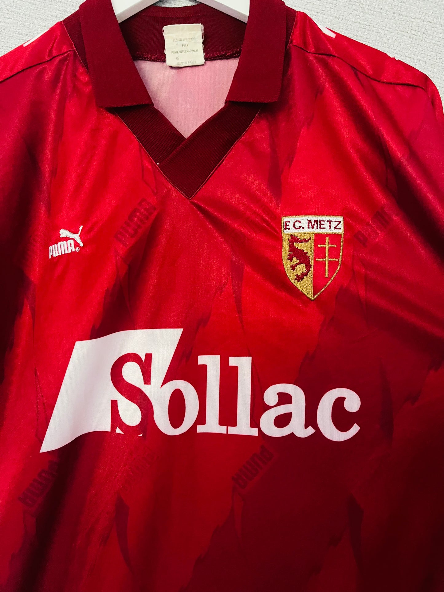 Metz home football shirt 1994/95 Large