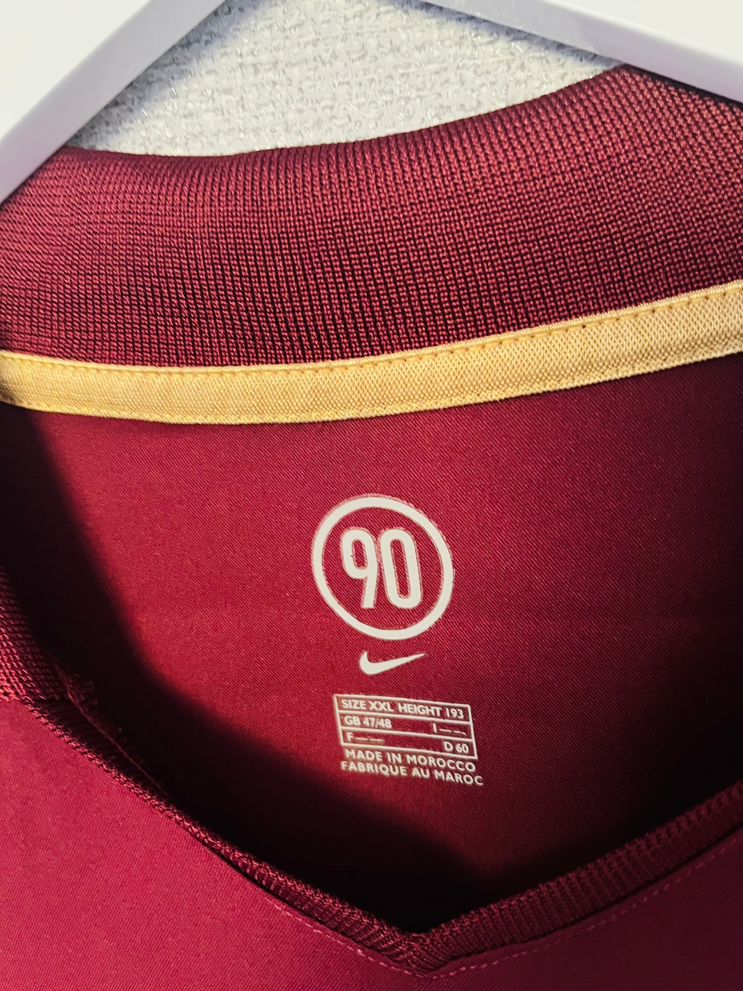 Arsenal home football shirt 2005/06 Bergkamp XXL