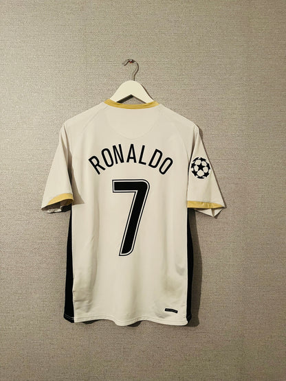 Manchester United away football shirt 2006/07 CR7 Medium