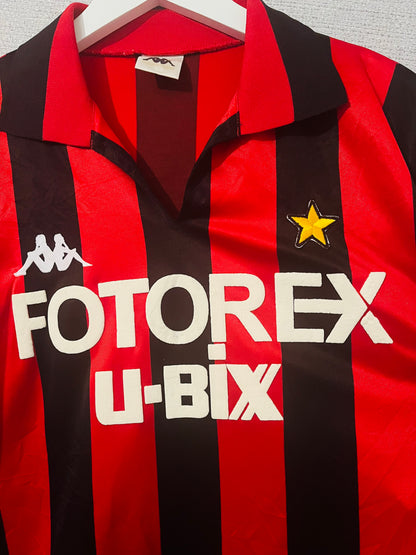 AC Milan home football shirt 1986/87 Large
