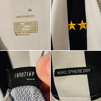 Juventus home football shirt 2006/07 Nedved Large