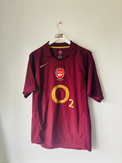 Arsenal home football shirt 2005/06 Henry Medium