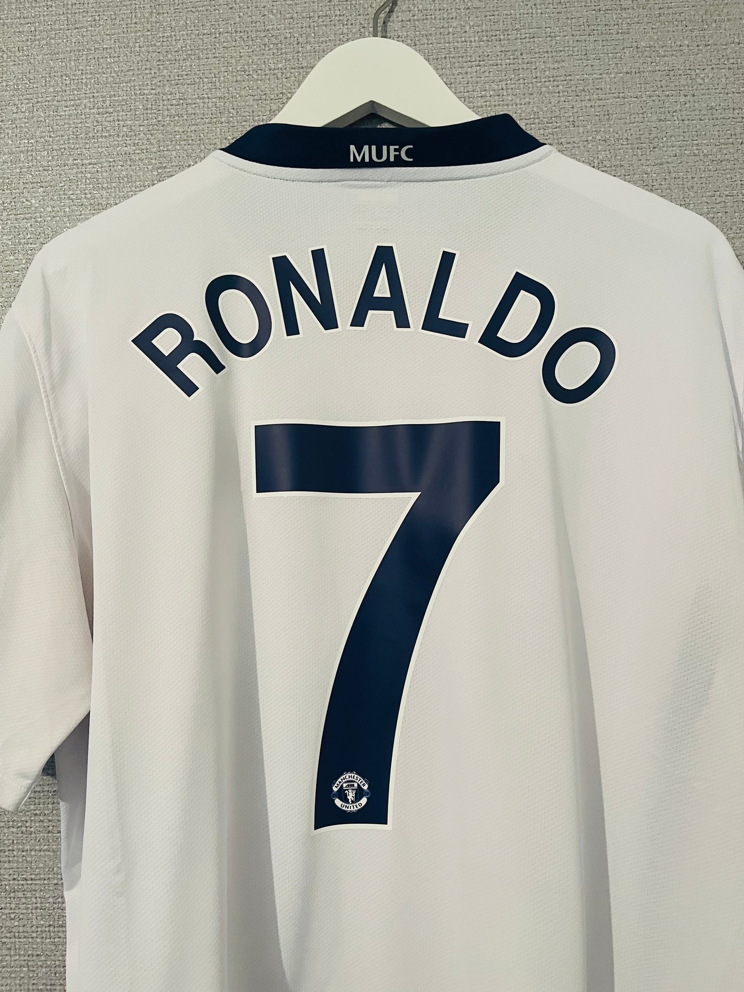 Manchester United away football shirt 2008/09 CR7 XL