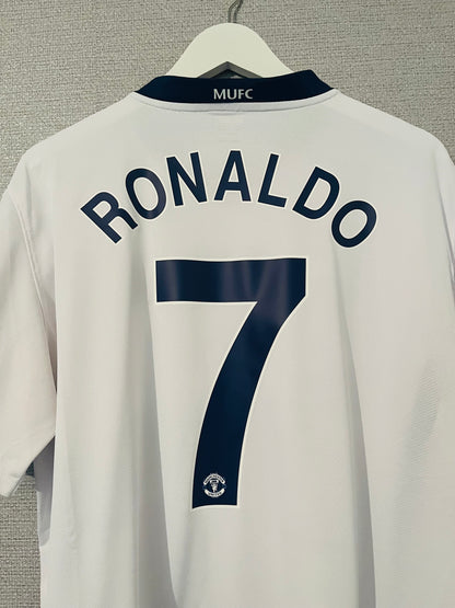 Manchester United away football shirt 2008/09 CR7 XL