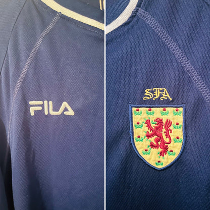 Scotland home football shirt 2000/02 XL