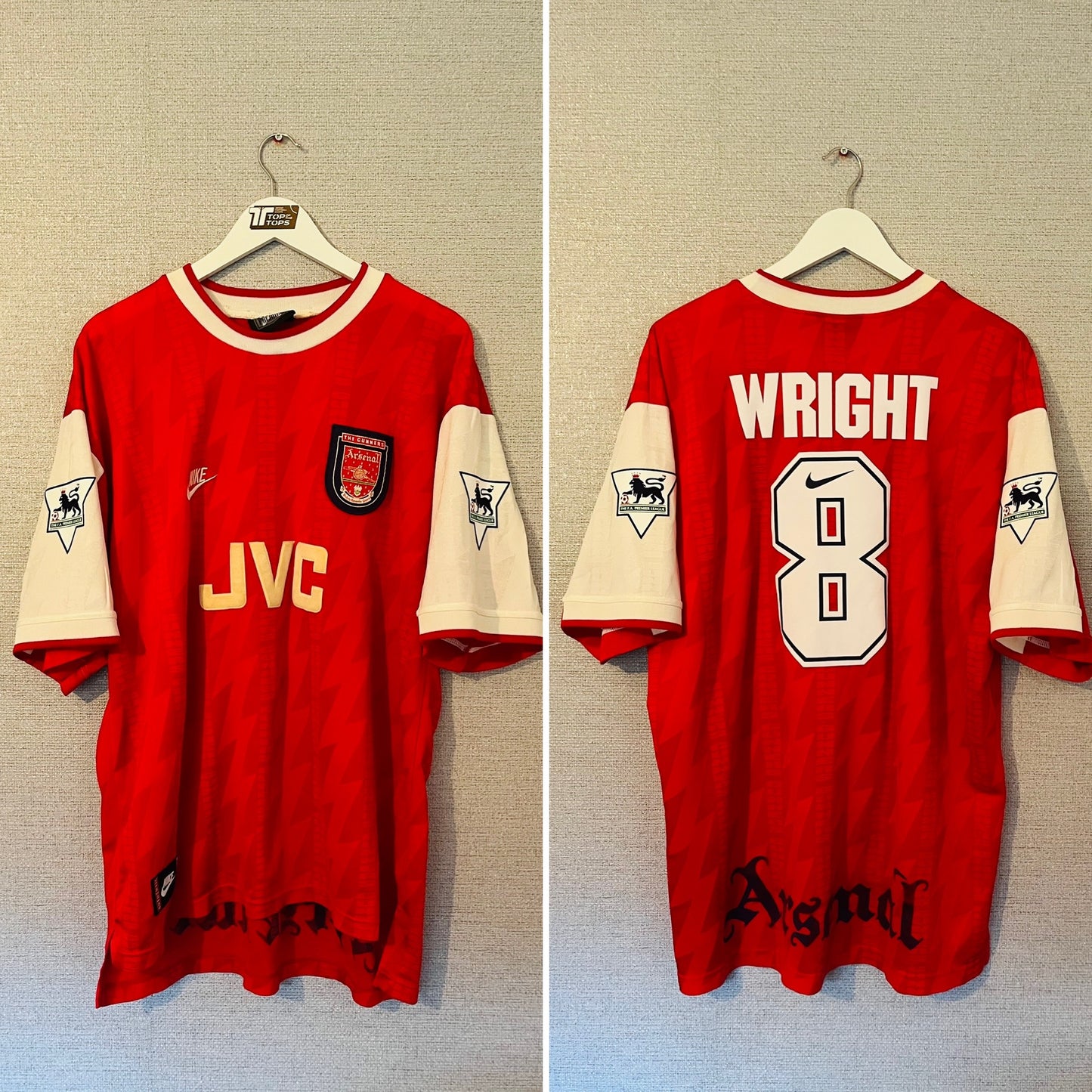 Arsenal home football shirt
1994/95 Wright XL