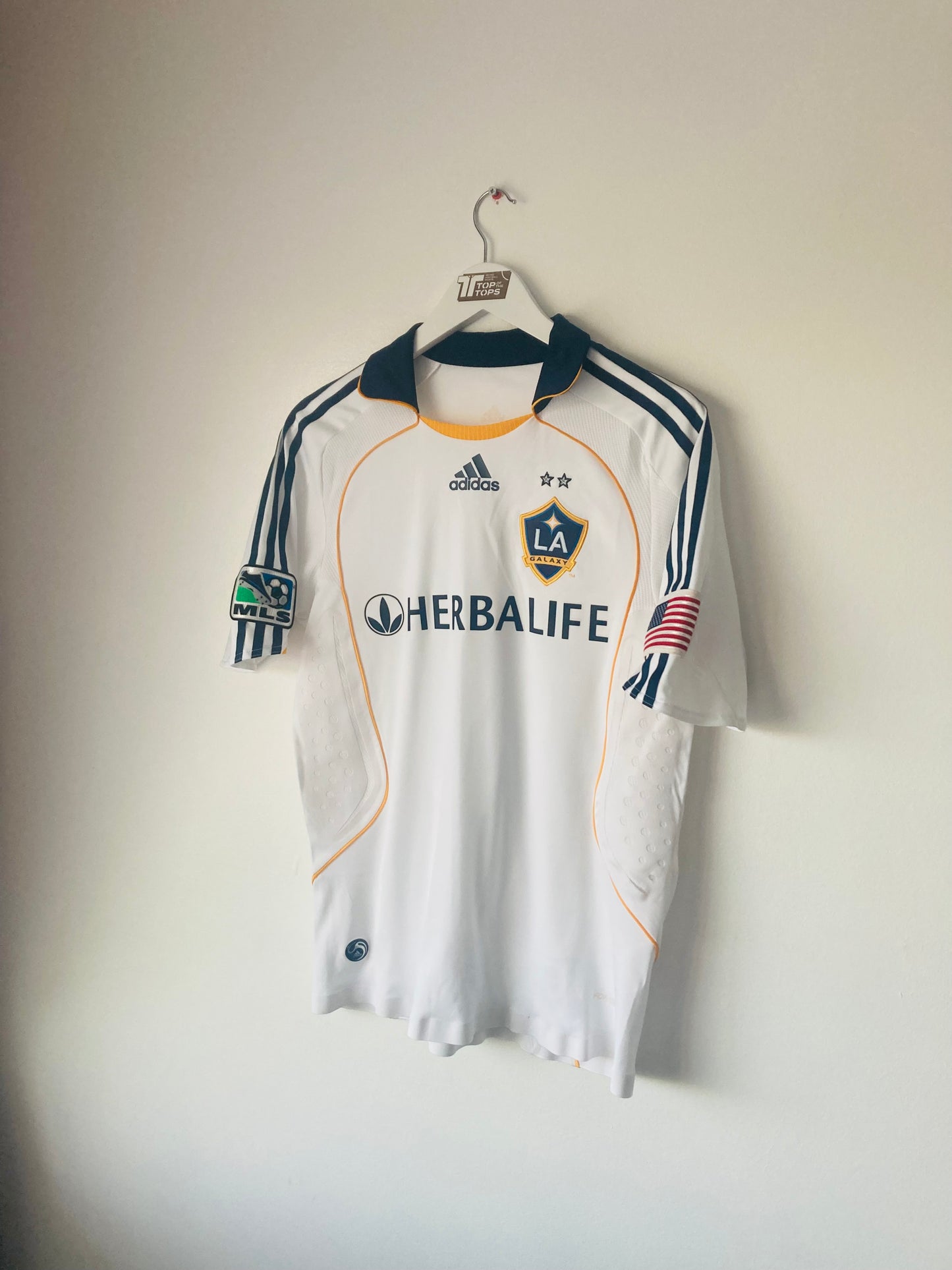 LA Galaxy home football shirt (player spec) 2008/09 Donovan small
