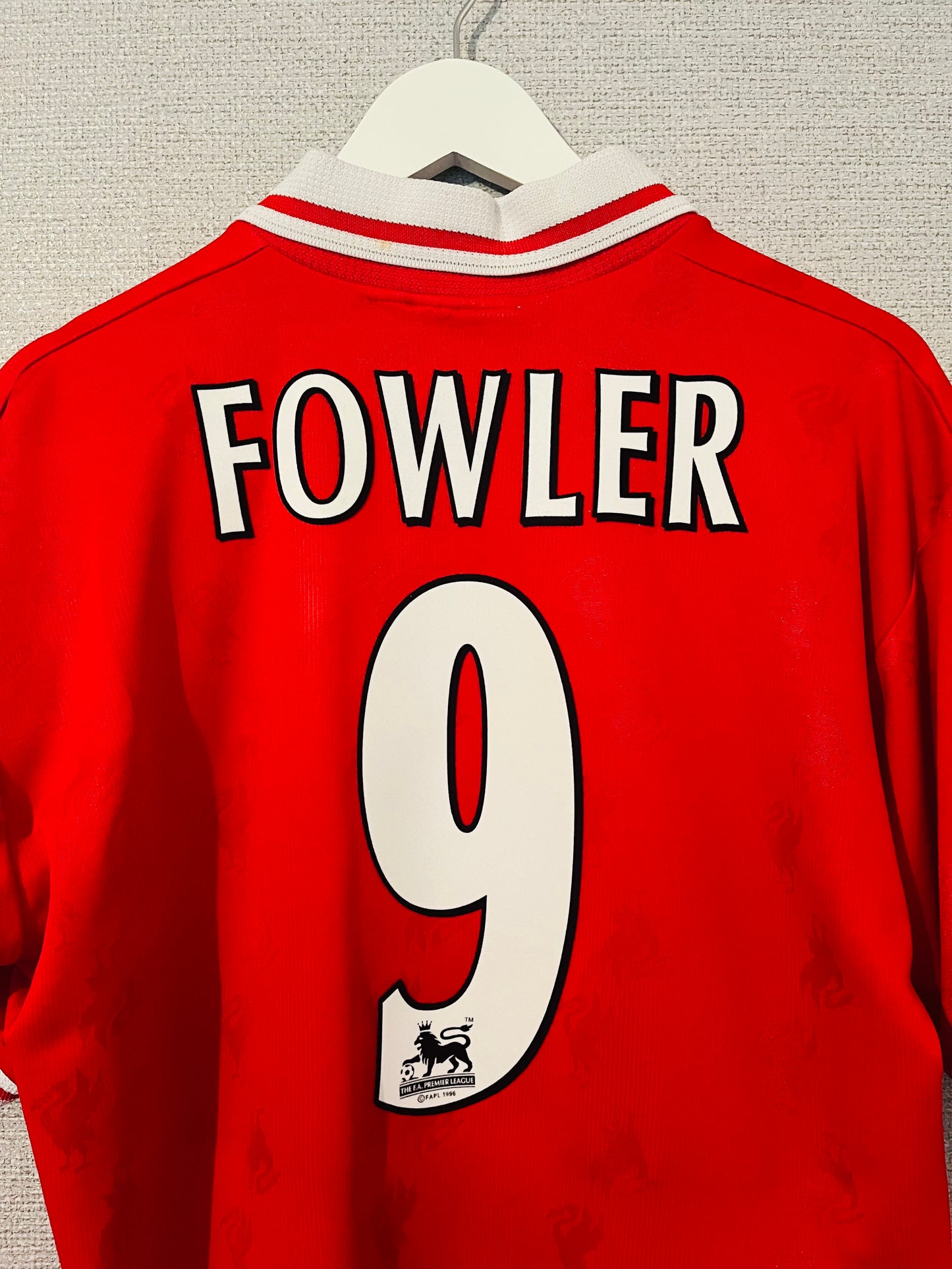 Liverpool home football shirt 1997/98 Fowler Medium