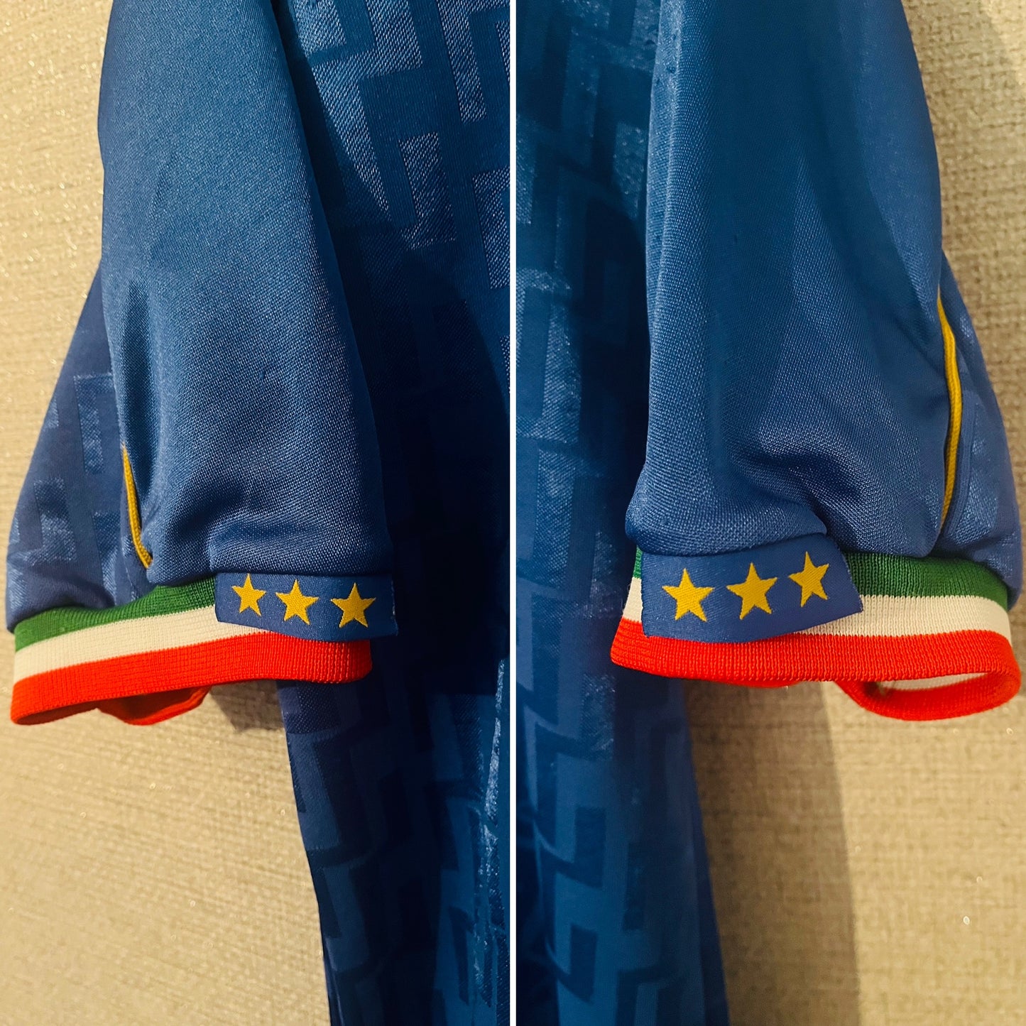 Italy home football shirt 1995/96 Baggio Medium