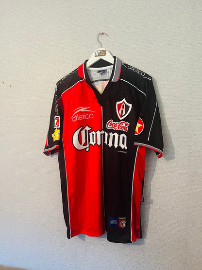 Atlas home football shirt 2000/01 Medium