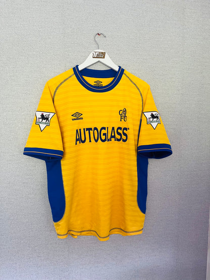 Chelsea away football shirt 2000/02 Zola Large