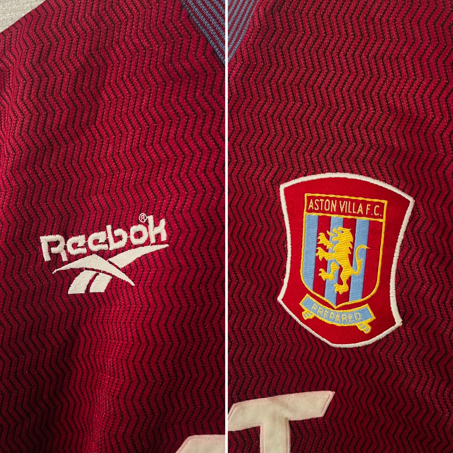 Aston Villa home football shirt
1997/98 Yorke Medium