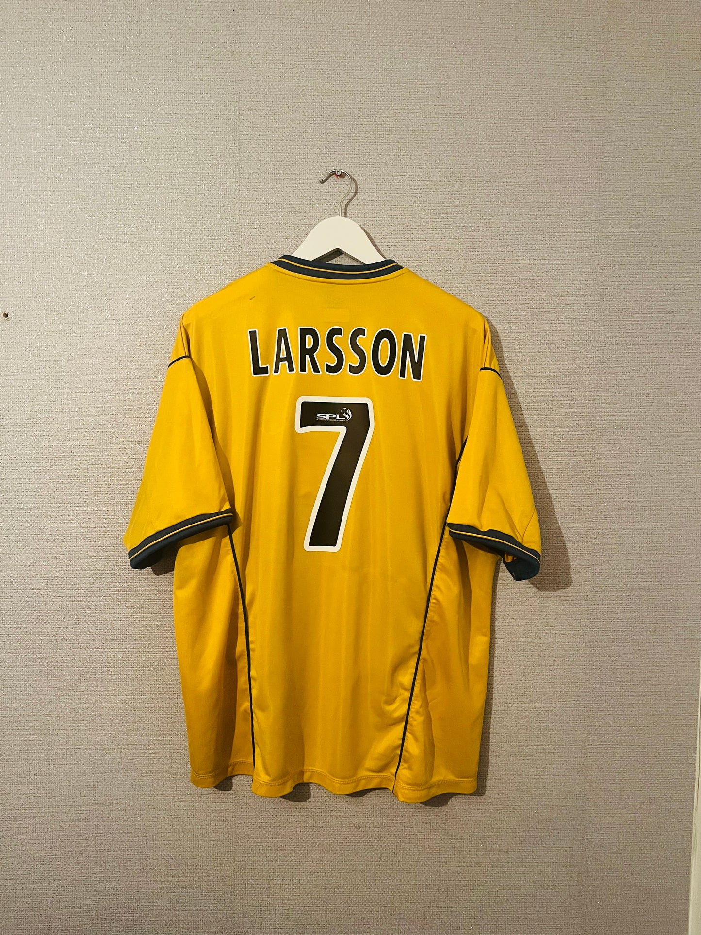 Glasgow Celtic away football shirt 2000/01 Larsson XXL