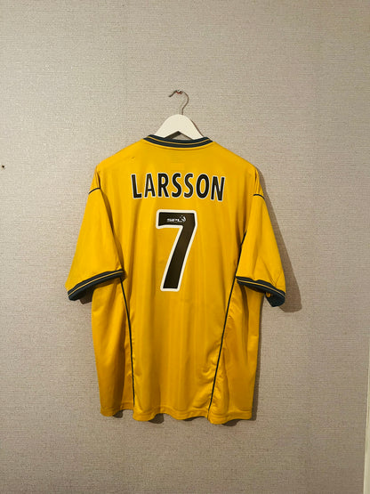 Glasgow Celtic away football shirt 2000/01 Larsson XXL