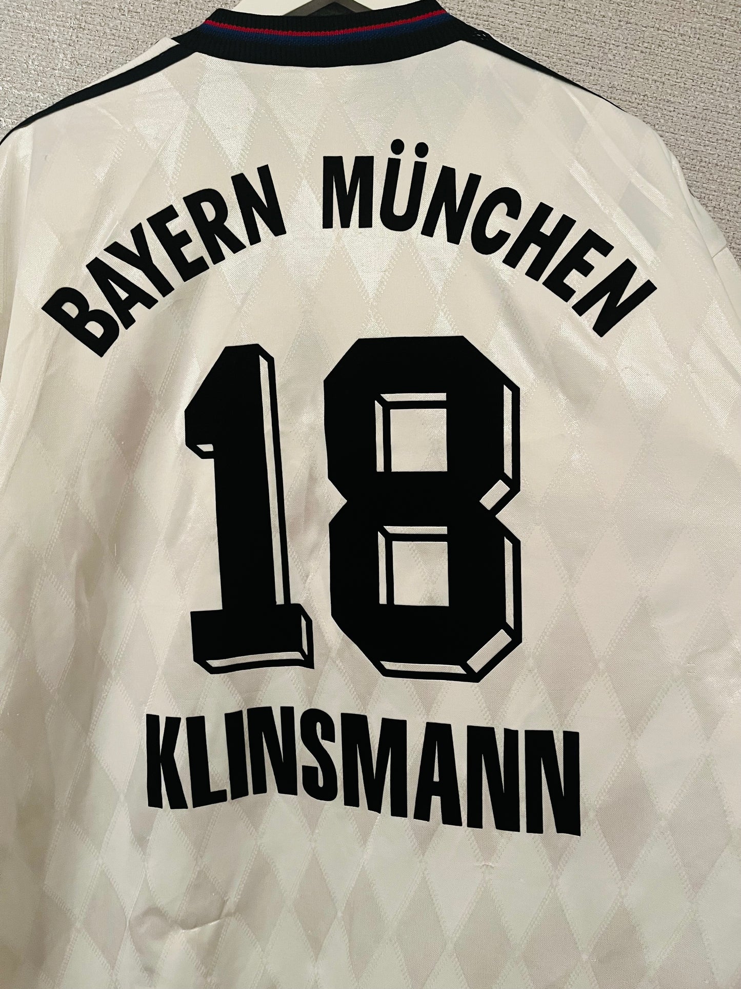 Bayern Munich away football shirt 1996/98 Klinsmann XXL