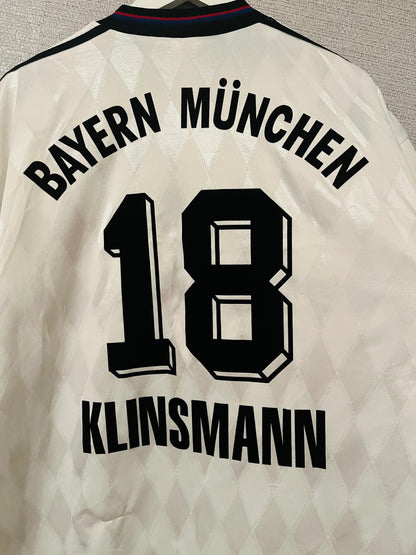 Bayern Munich away football shirt 1996/98 Klinsmann XXL