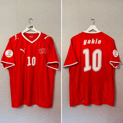 Switzerland home football shirt
Euro 2008 Hakan Yakin Large BNWTs