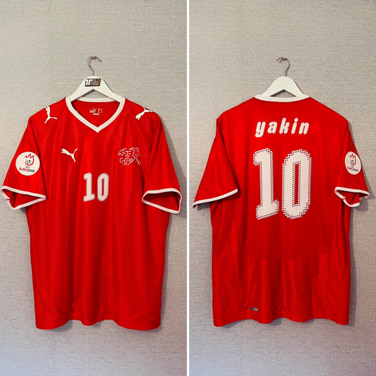 Switzerland home football shirt
Euro 2008 Hakan Yakin Large BNWTs