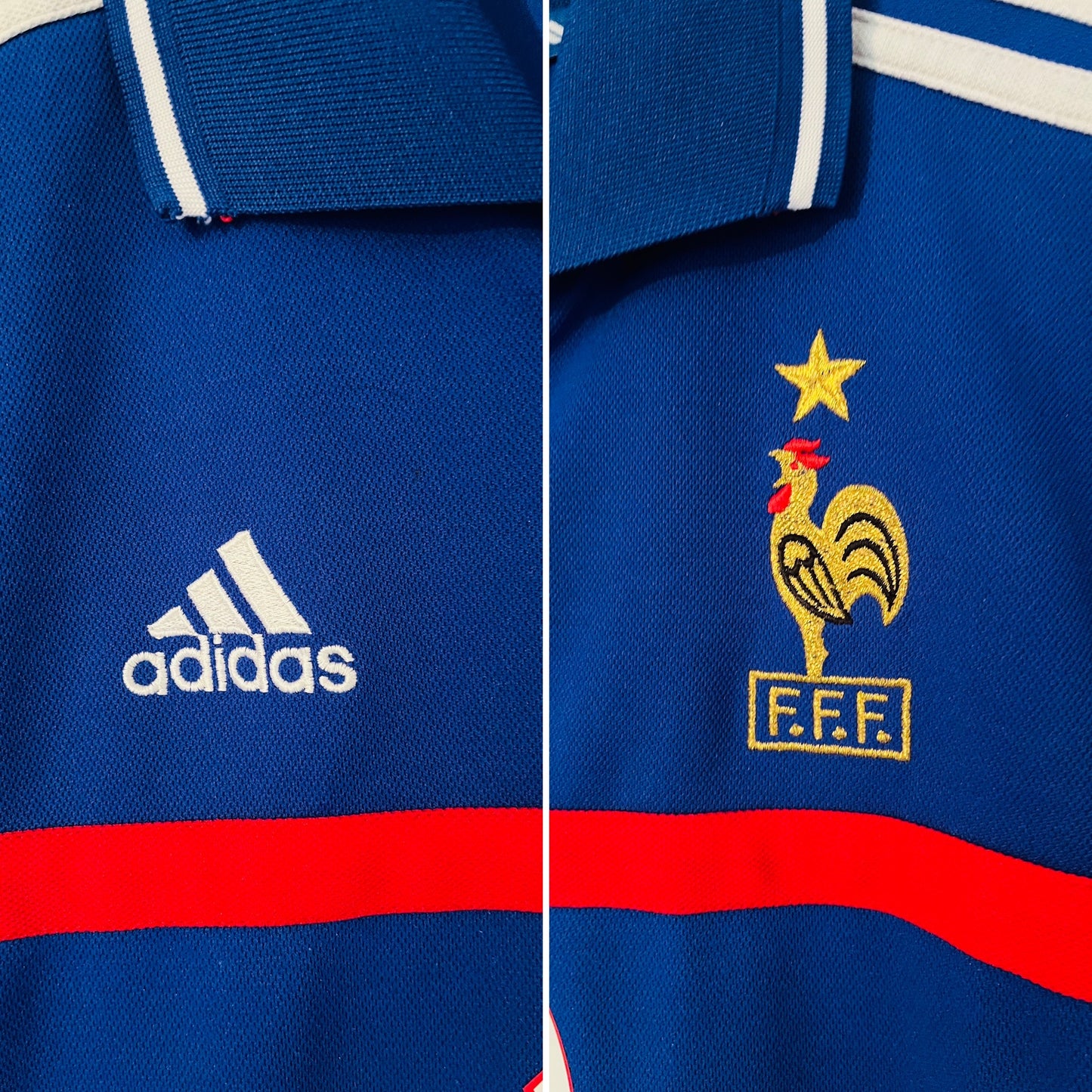 France home football shirt Euro 2000 Zidane XL
