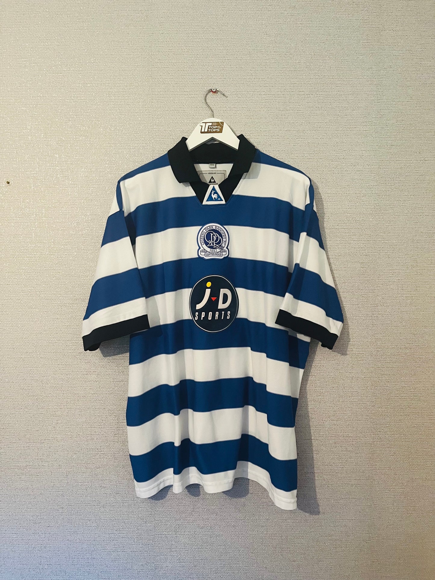Queens Park Rangers QPR home football shirt 2002/03 XXL