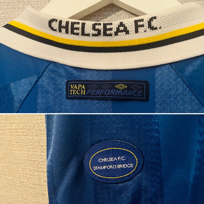 Chelsea home football shirt 1997/99 Gullit Large