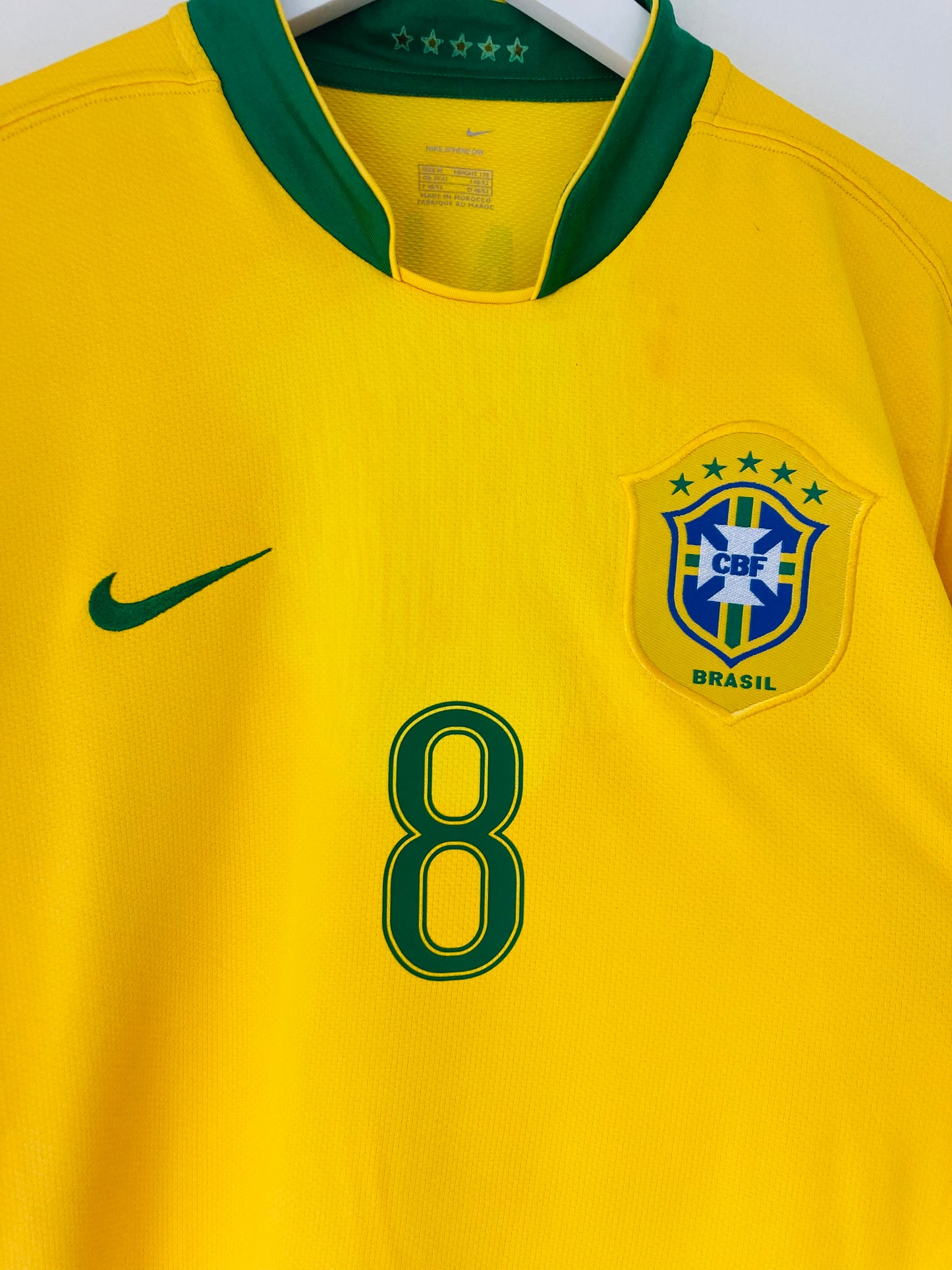 Brazil home football shirt 2006/08 Kaka Medium