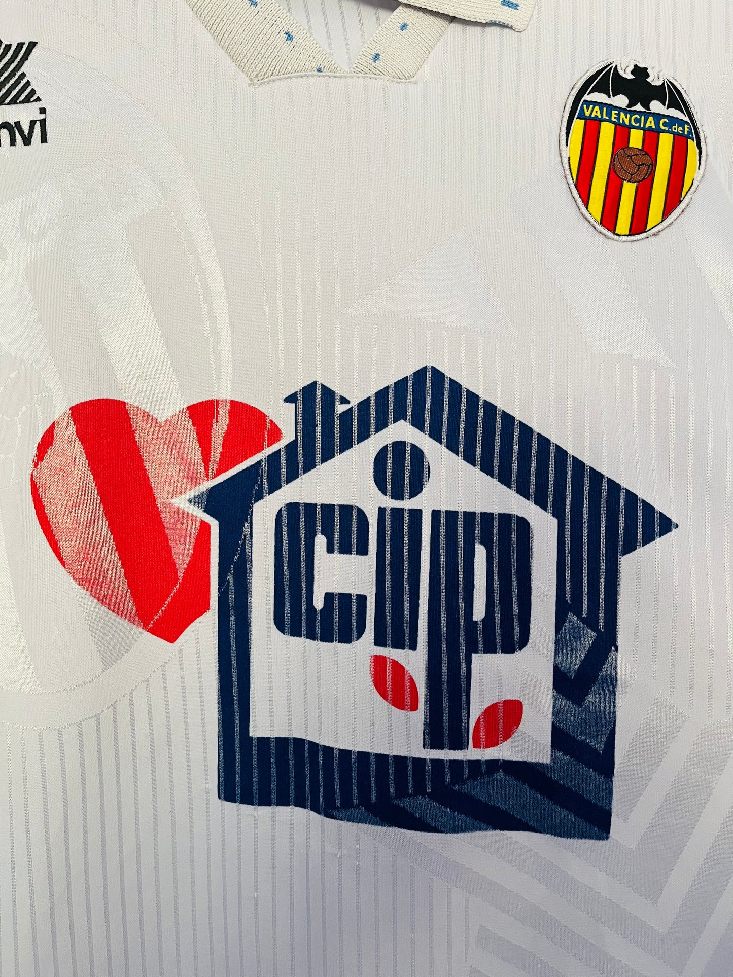 Valencia home football shirt 1994/95 Large