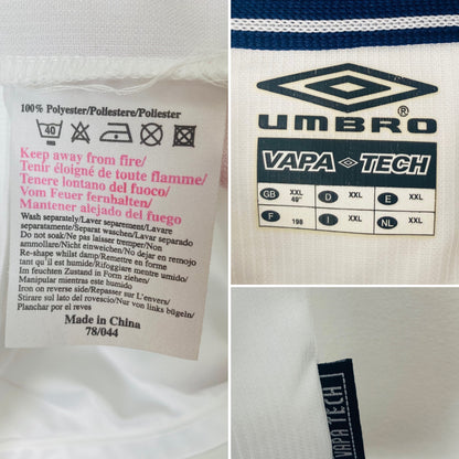 Manchester United away football shirt 2000/01 Beckham XXL