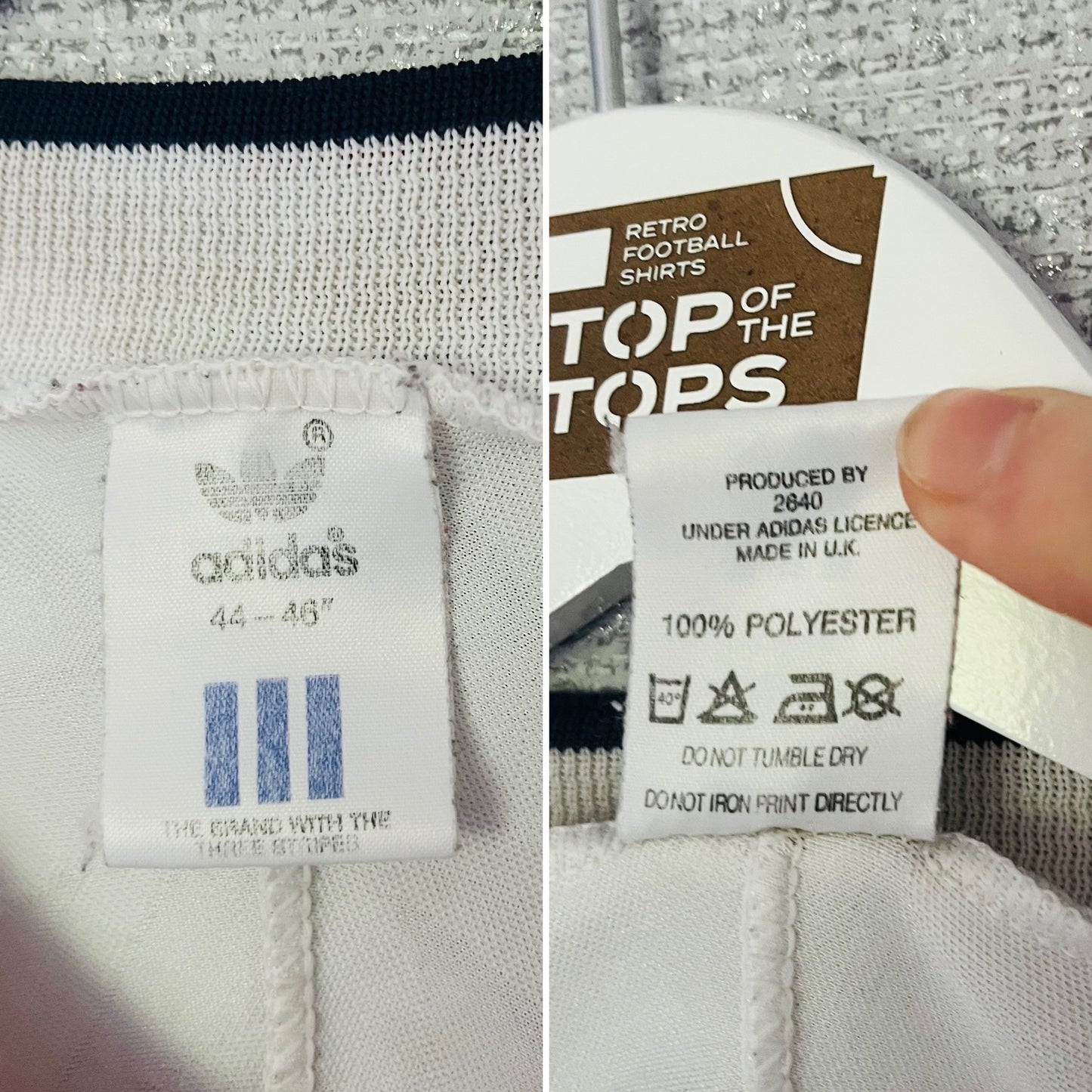 Arsenal home football shirt 1990/92 XL