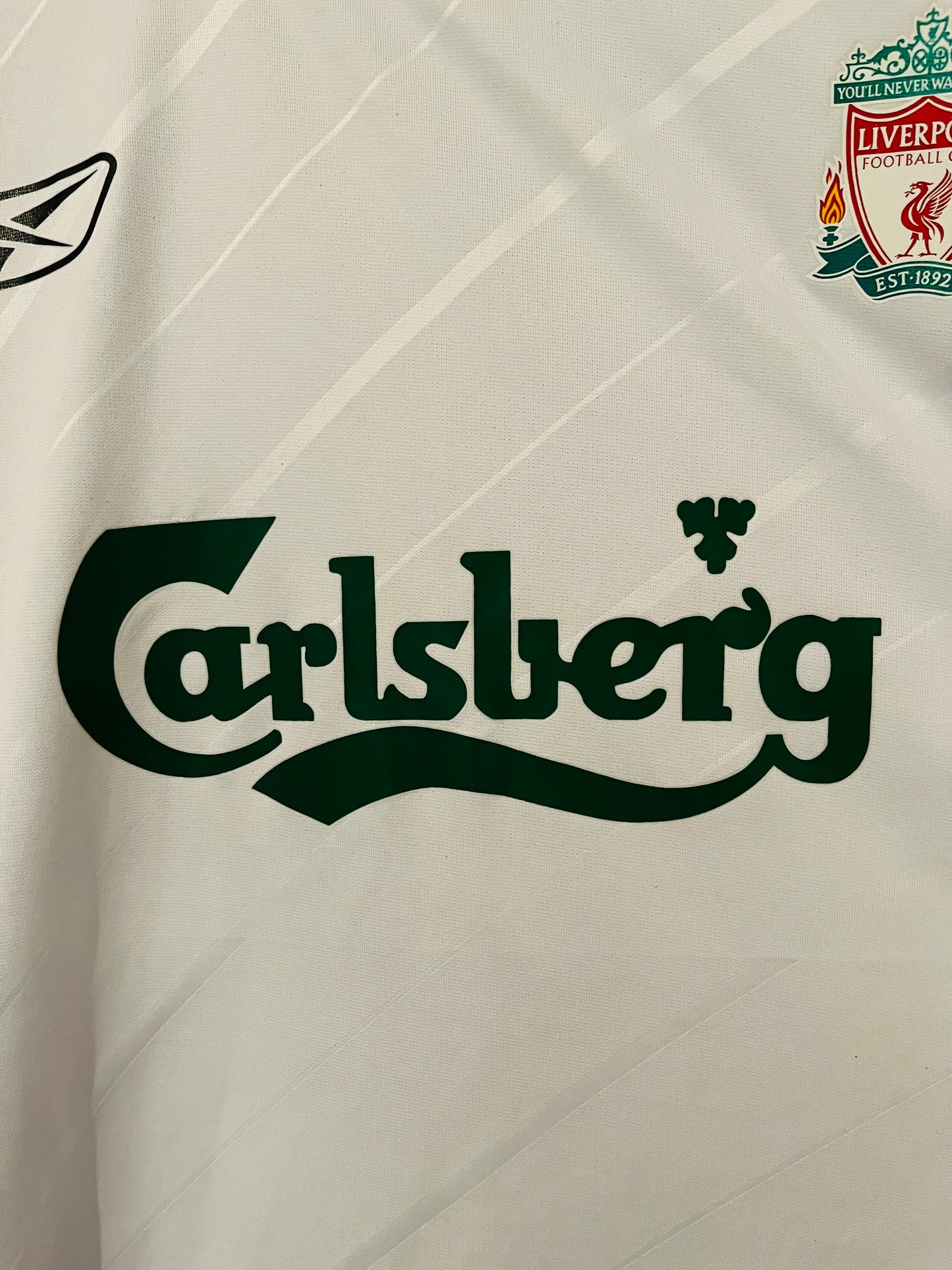 Liverpool away football shirt 2005/06 Gerrard XL
