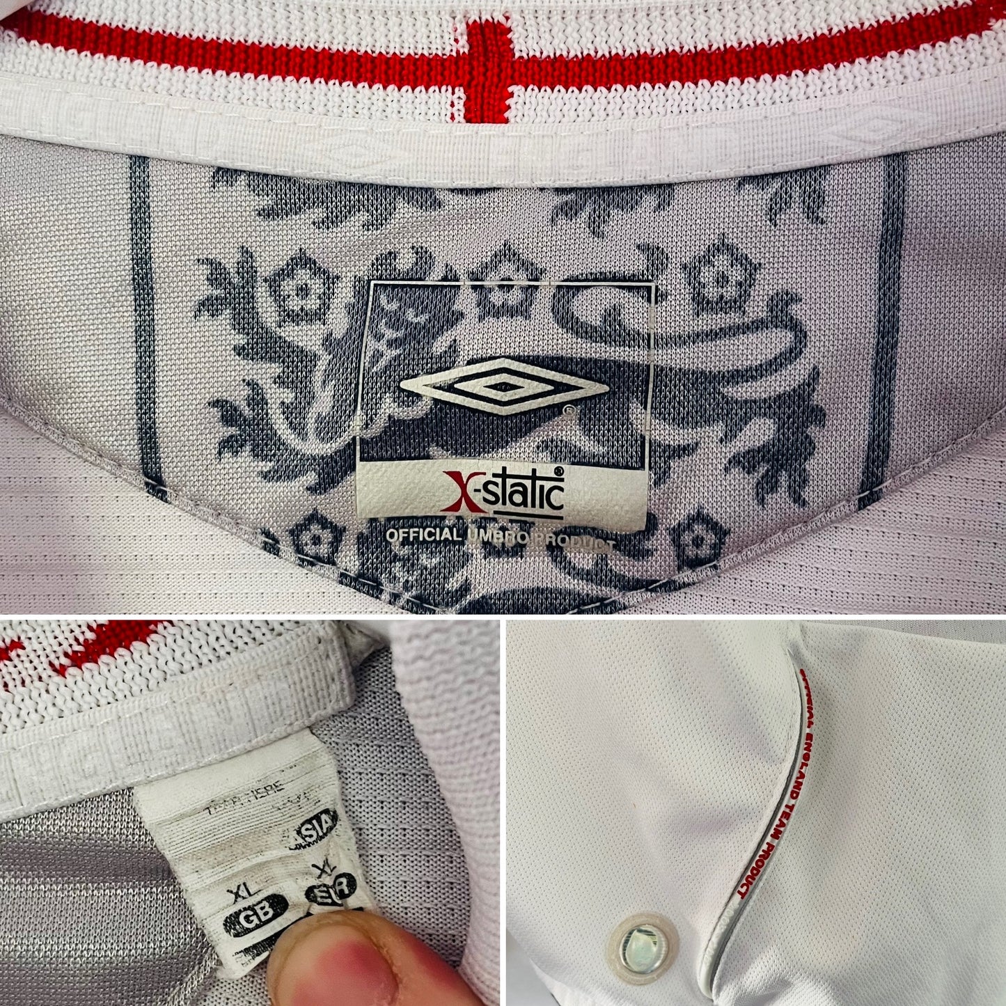 England home football shirt W/C 2006 Beckham XL