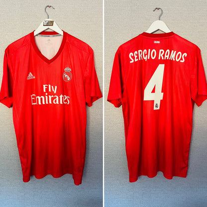 Real Madrid third football shirt 2018/19 Ramos XL