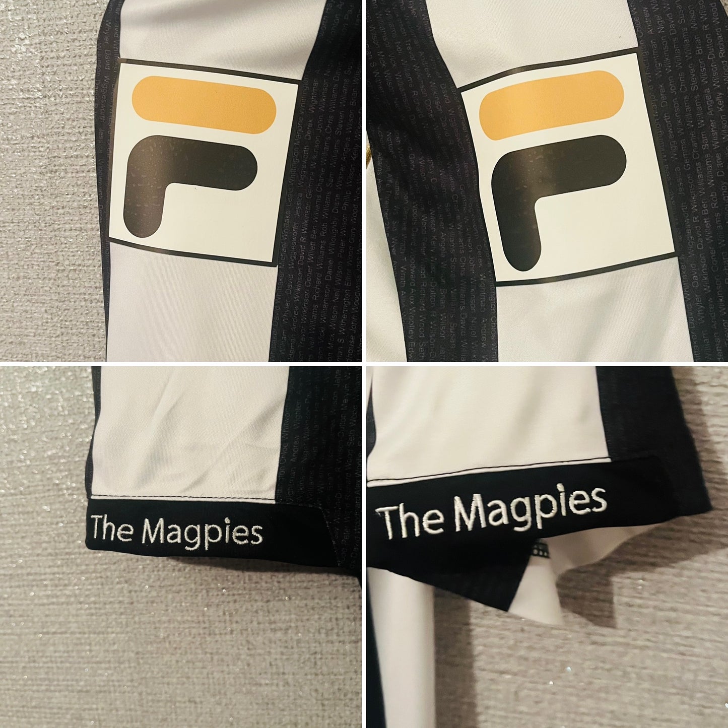 Notts County home football shirt 2012/13 Bishop Medium