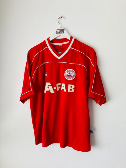 Aberdeen home football shirt 2002/04 XL