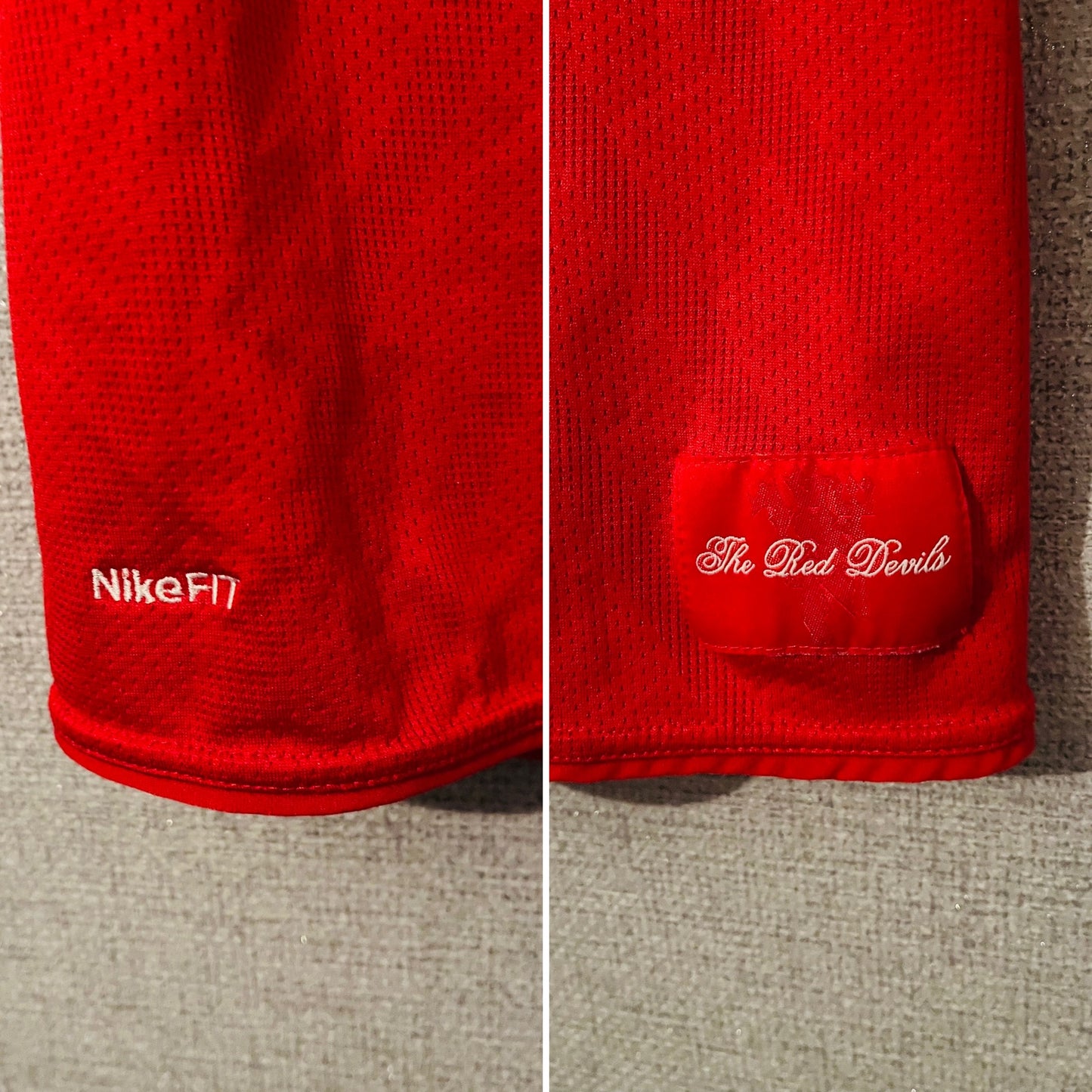 Manchester United home football shirt 2008/09 CR7 Large