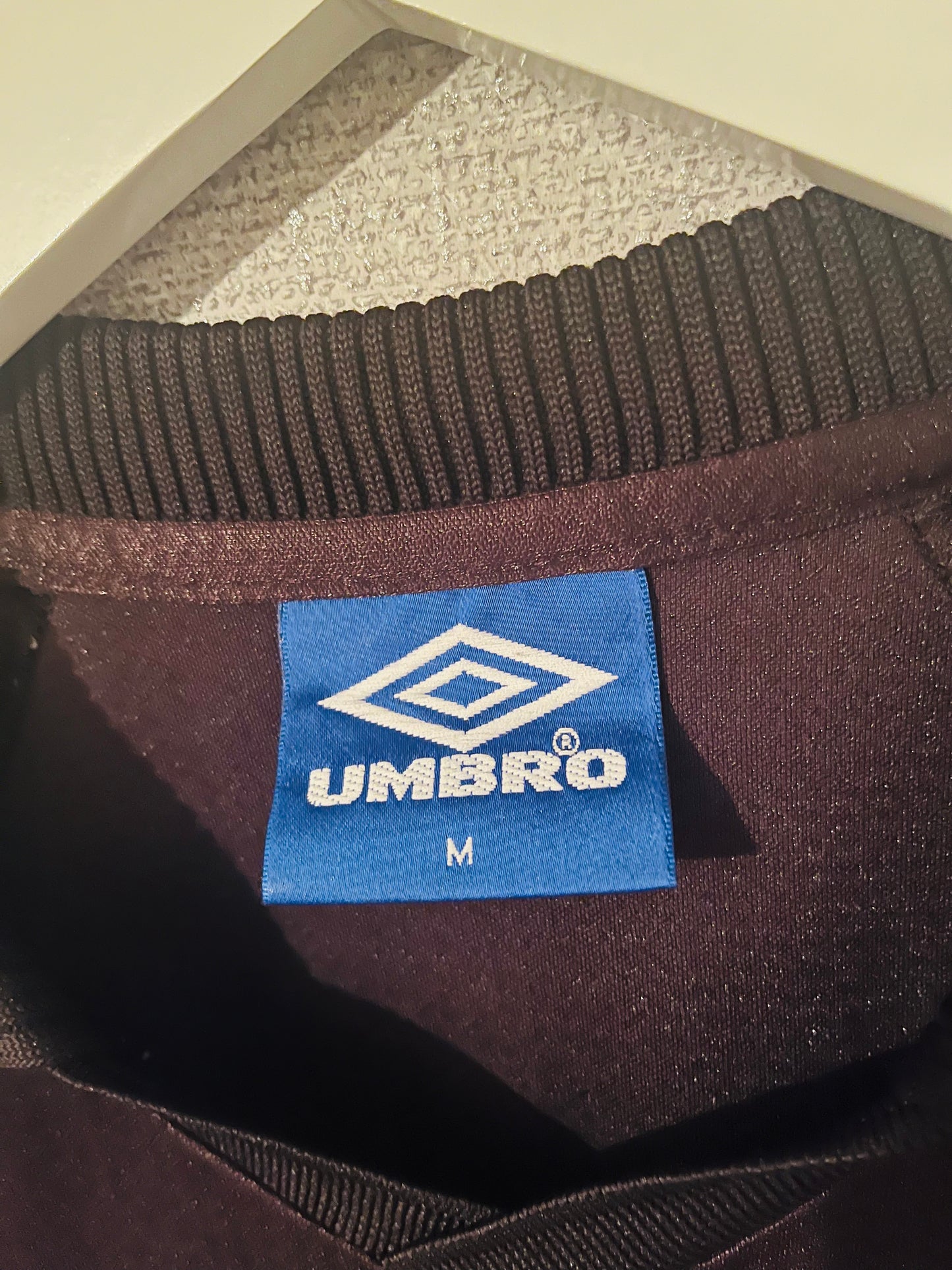 Manchester United third football shirt 1998/99 Beckham Medium