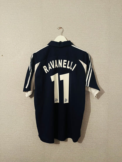Marseille away football shirt 1999/2000 Ravanelli Large