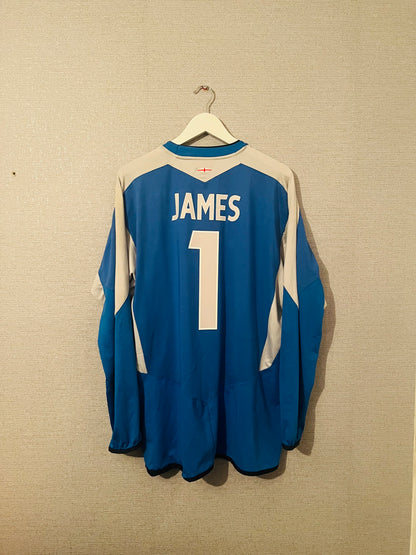 England goalkeeper football shirt
Euro 2004 James XXL