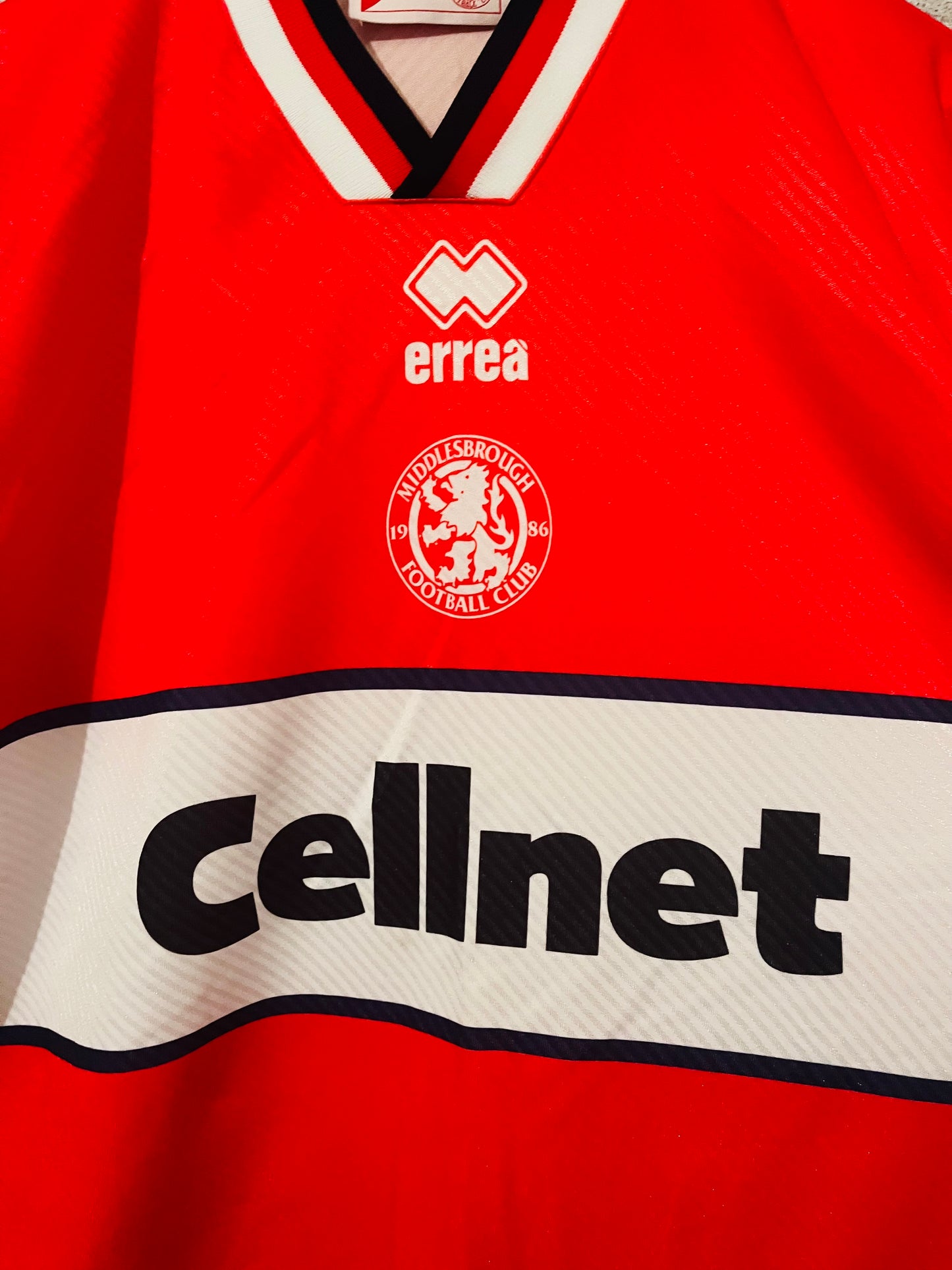 Middlesbrough home football shirt 1997/98 XL