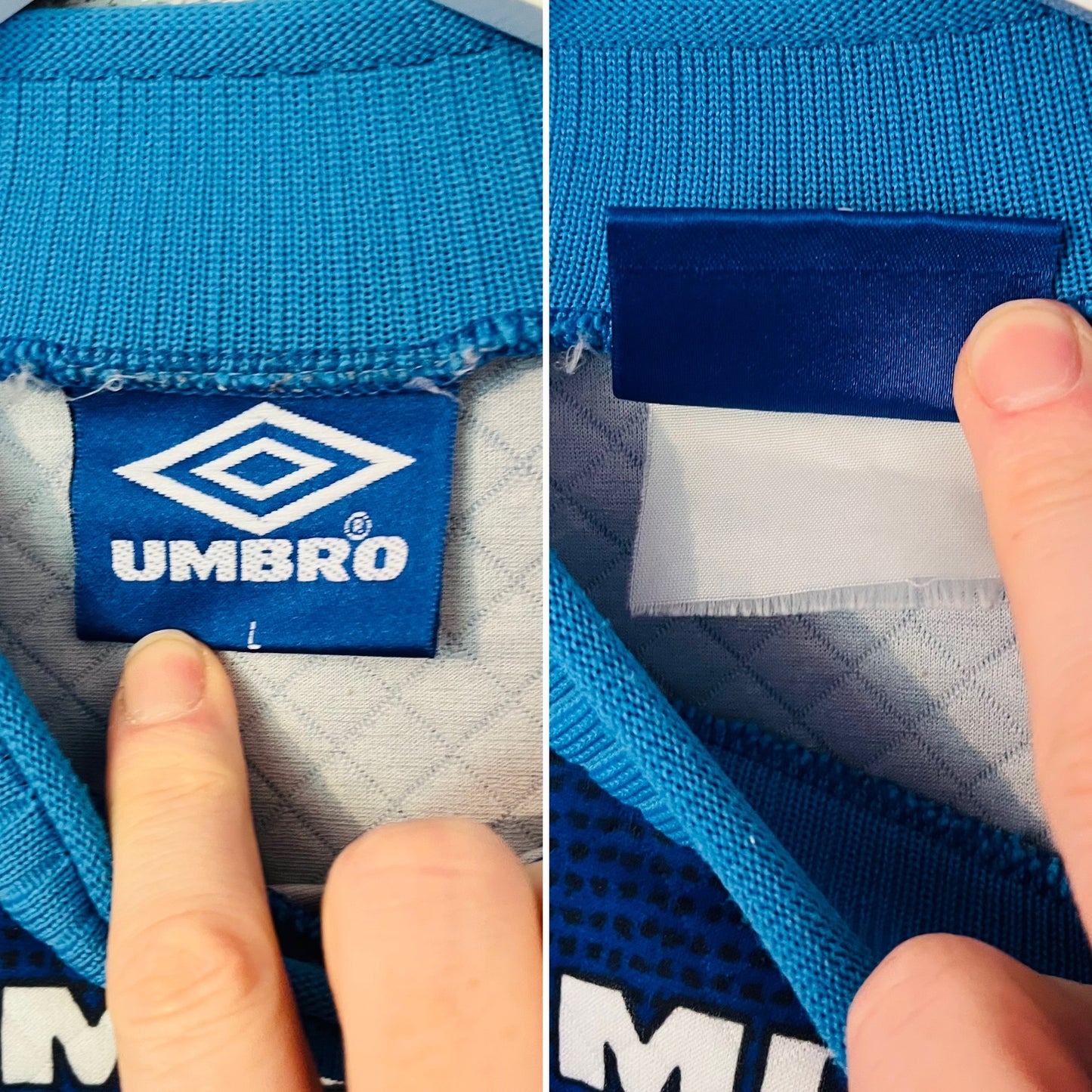 Manchester United goalkeeper football shirt 1993/95 Schmeichel XL