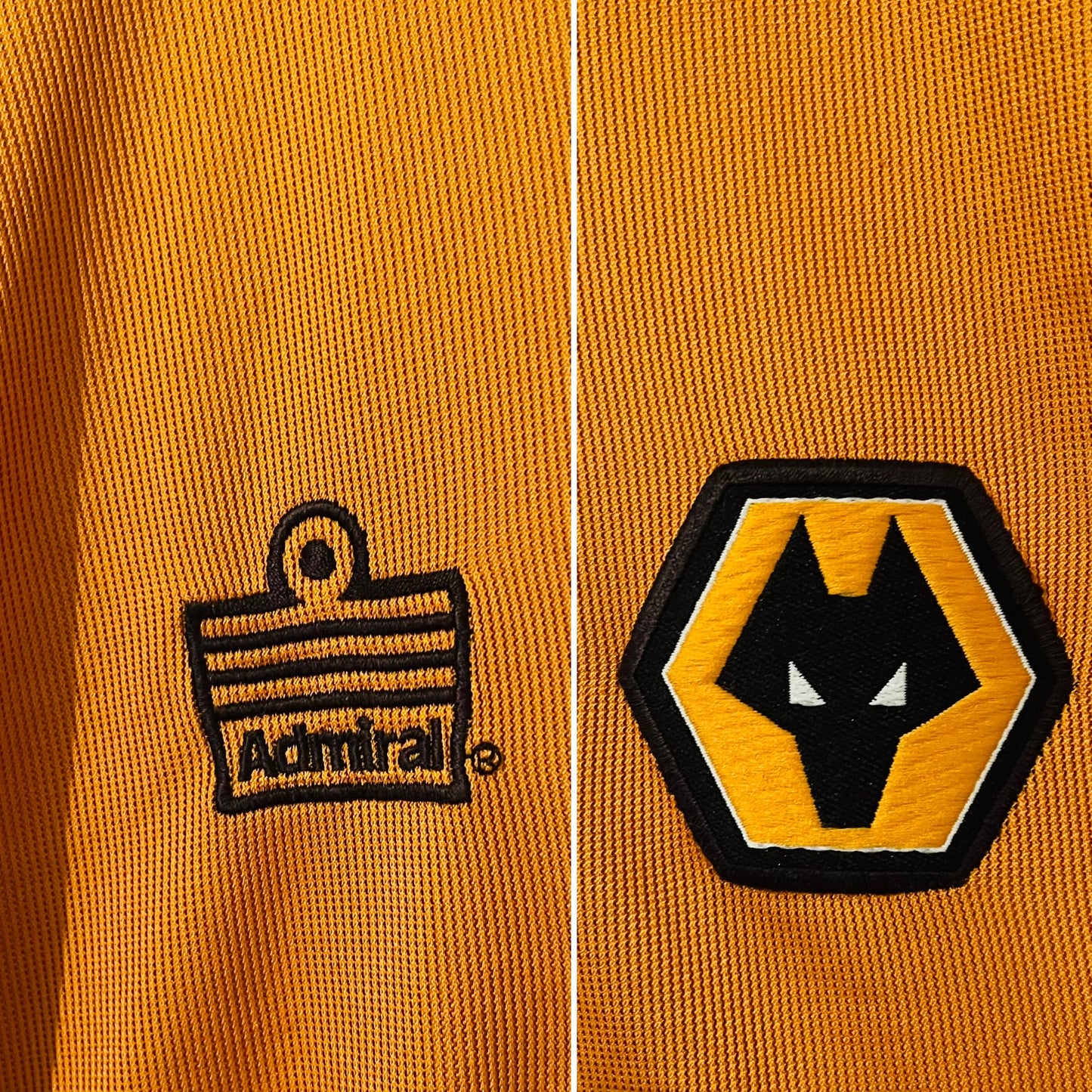 Wolverhampton Wanderers home football shirt 2003/04 Cooper Large