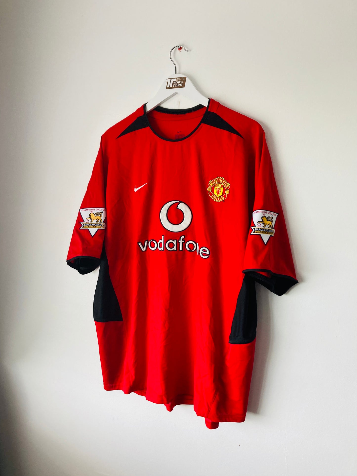 Manchester United home football shirt                     2003/04 Keane XXL