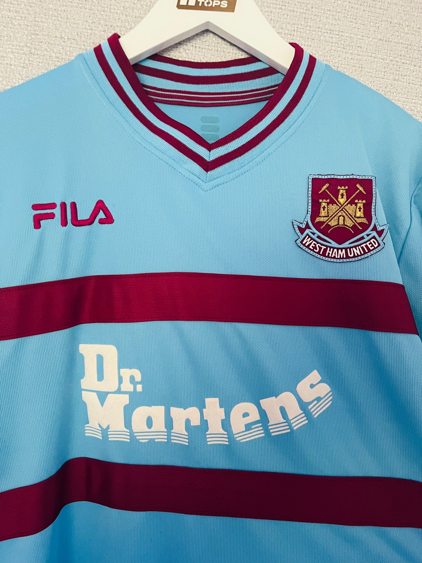 West Ham United away football shirt 2001/03 Medium